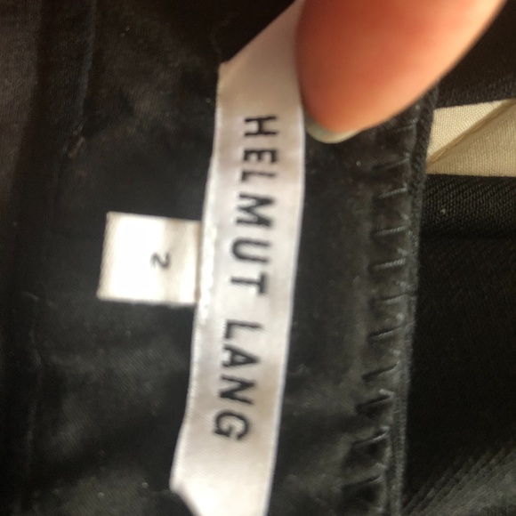 NWOT HELMUT LANG Wool Dress Pant boot wideleg - Picture 9 of 13